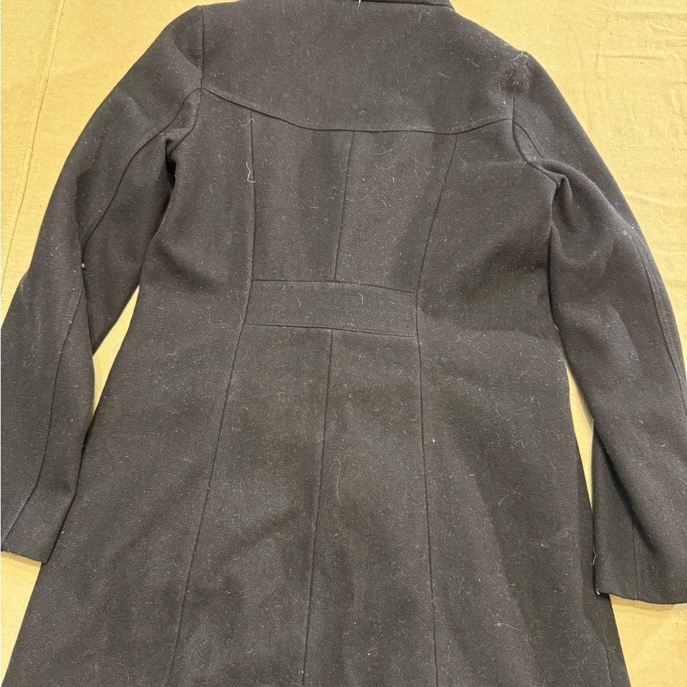 Tommy Hilfiger Navy Toggle Coat for Women - Picture 7 of 8
